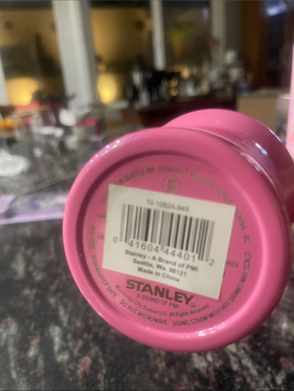 Wicked Stanley Pink Insulated Tumbler with Handle and Reusable Straw - Picture 6 of 10